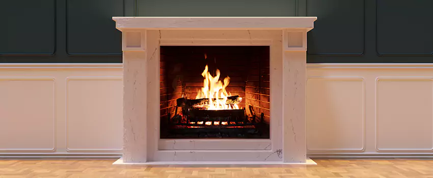 Open Flame Wood-Burning Fireplace Installation Services in Pompano Beach, Florida